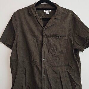 Young mens button downshirt